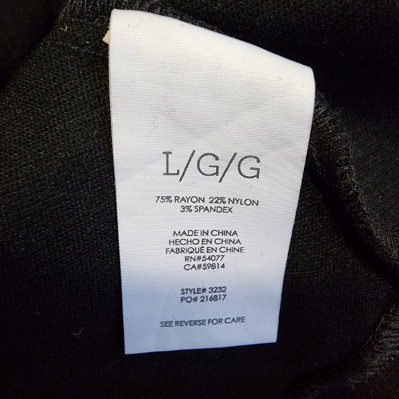 CAbi Structured Black Button Blouse - Large - Picture 9 of 10